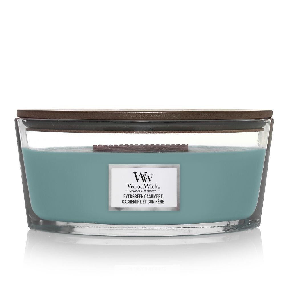 Woodwick Evergreen Cashmere Eclips Candle