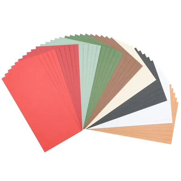 Florence karton 216g Textuur 13,5x27cm Multipack