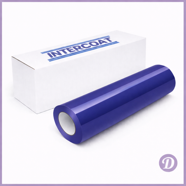 Intercoat Permanent Vinyl Glossy Brilliant Blue