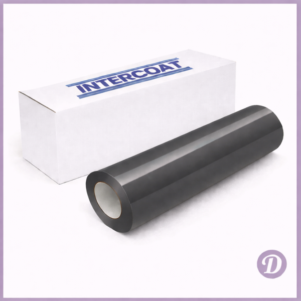 Intercoat Permanent Vinyl Glossy Gray
