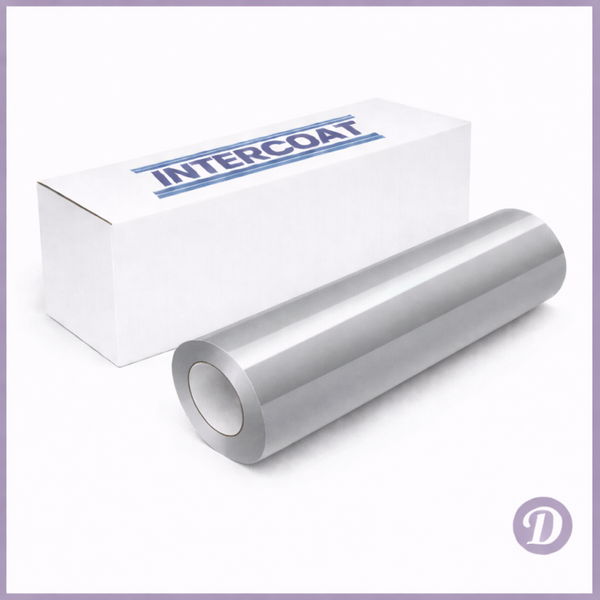 Intercoat Permanent Vinyl Glossy Silver