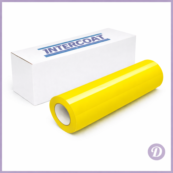 Intercoat Permanent Vinyl Glossy Sulfy Yellow