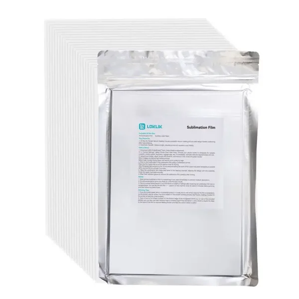 LOKLiK Sublimatiepapier voor telefooncovers 20 stuks