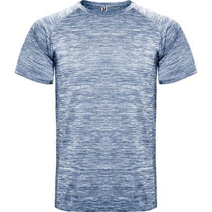 Roly Sport Men's Austin T-Shirt Heather Navy Blue