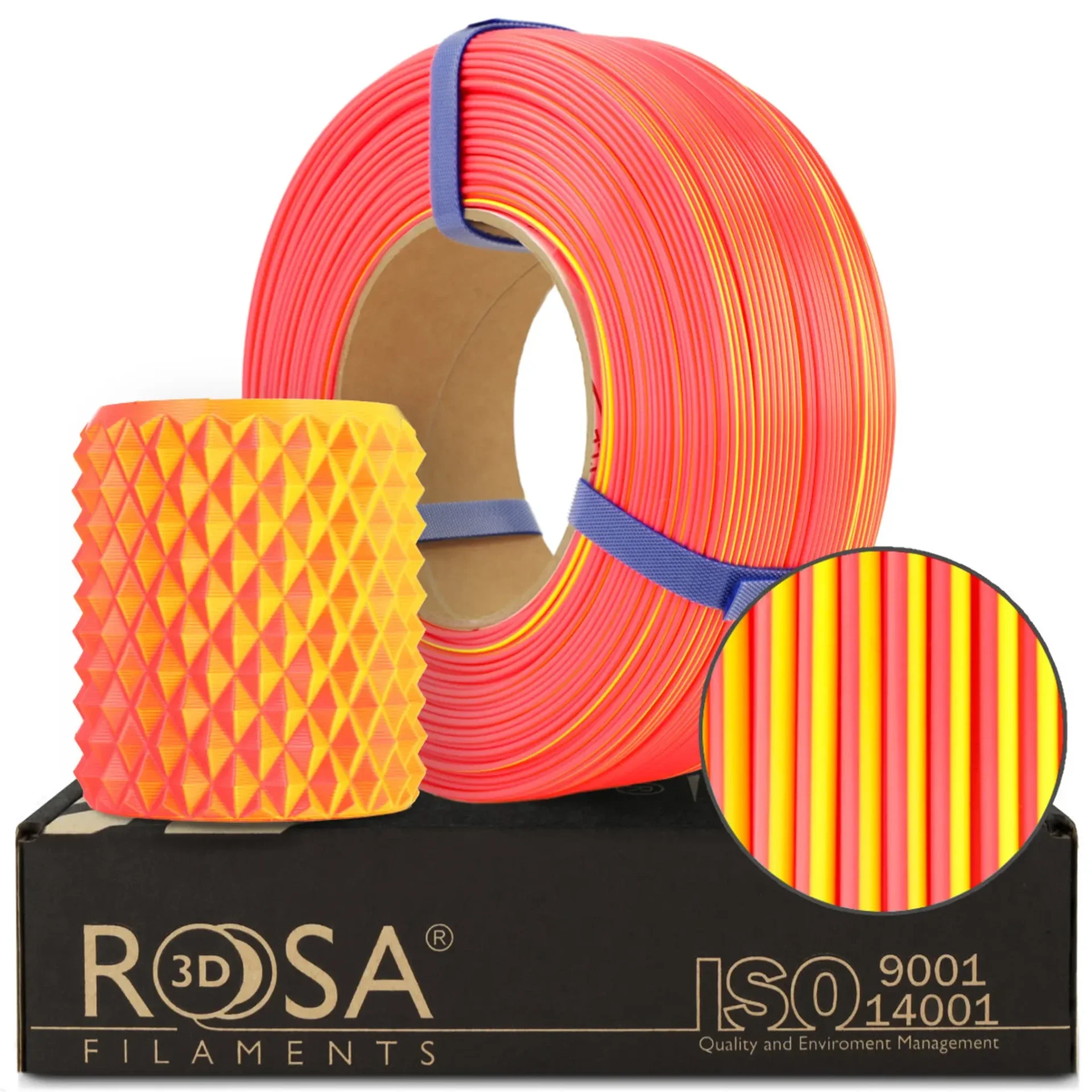 Rosa Filament ReFill PLA Magic Neon
