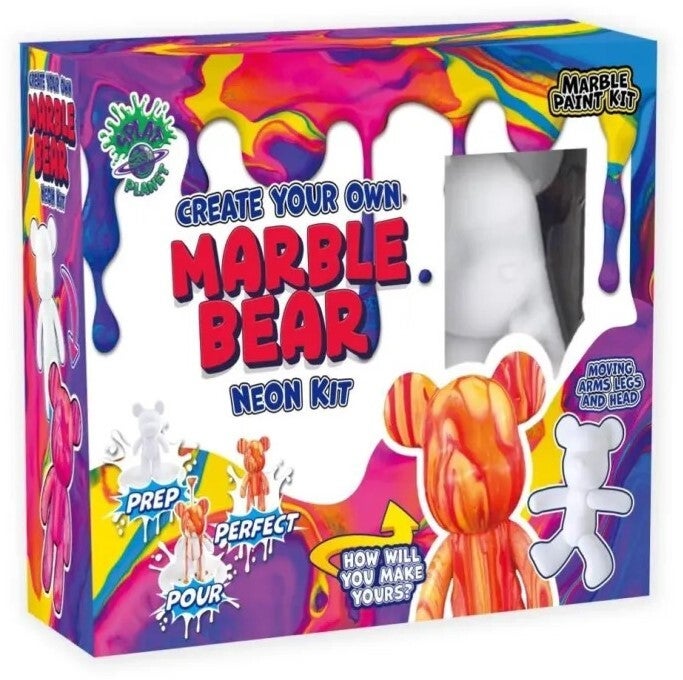 SplatPlanet Neon Marmer Set Beer