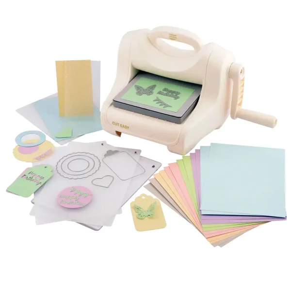 Vaessen Creative Cut Easy Snij- en Embossing machine A5 Startkit