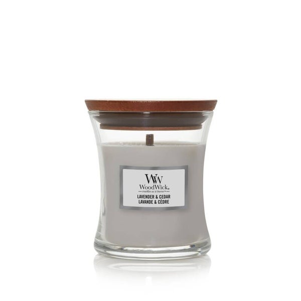Woodwick Lavender & Cedar Mini Candle