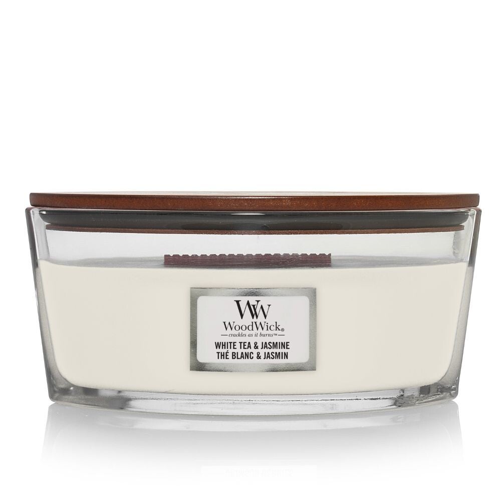 Woodwick White Tea & Jasmine Eclips Candle