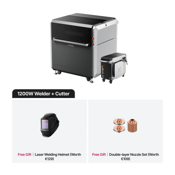 xTool MetalFab Laser Welder and CNC Cutter 1200W