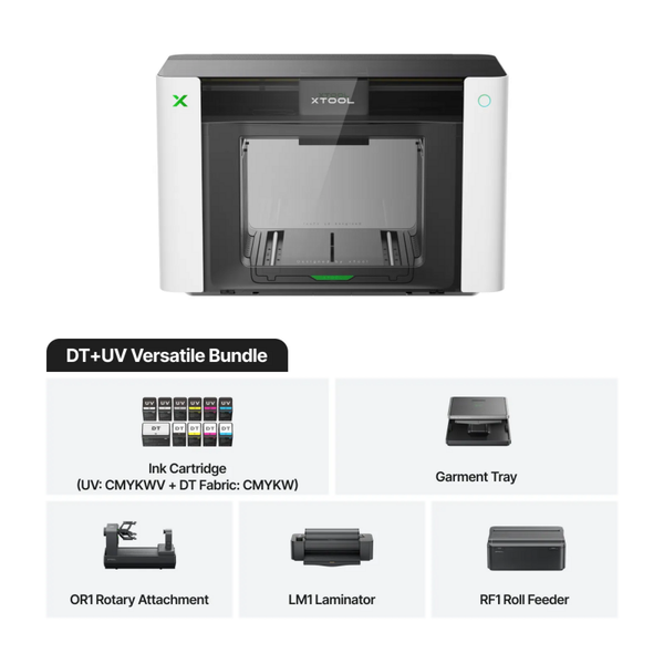 xTool O1 Omni Printer Dual UV & DTG Versatile Bundle