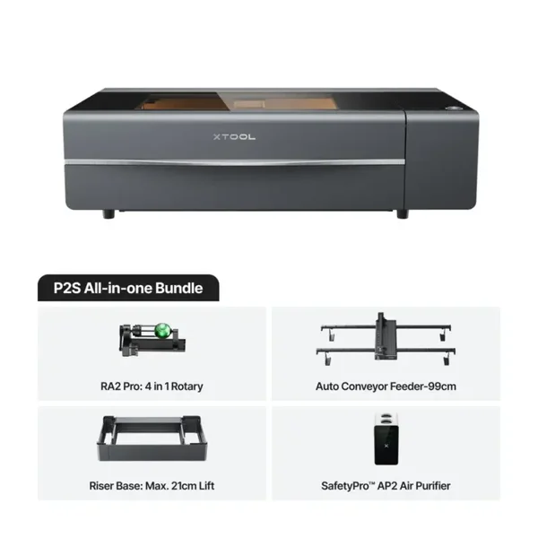 xTool P2S All-In-1 Bundel