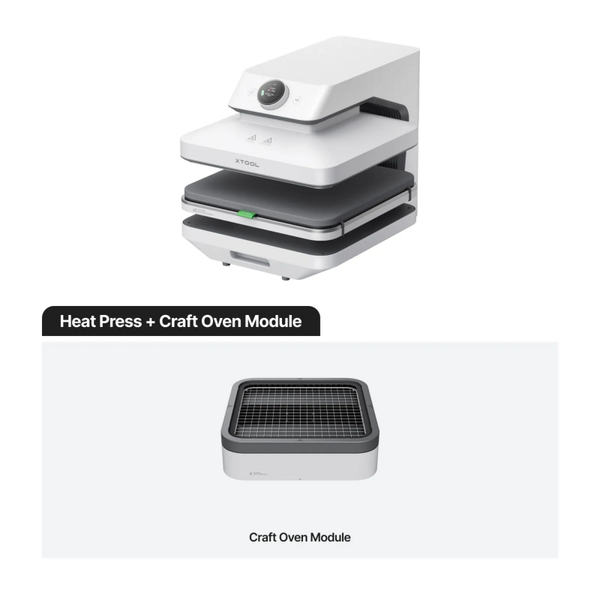 xTool WonderPress Heat Press + Craft Oven Module