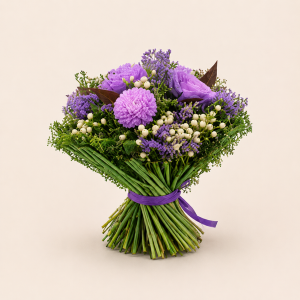 Droogboeket Medium Lila