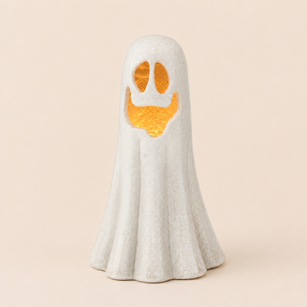 Halloween Spook met Verlichting Wit