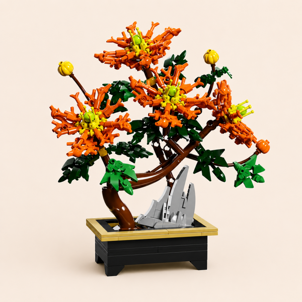 Bouwset Bonsai Chrysant ‘Dragon Claw’  (450 onderdelen)