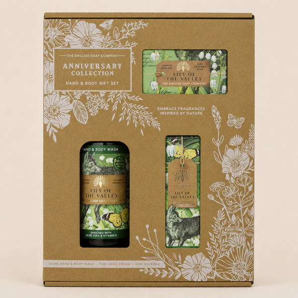 English Soap Company Hand & Body Geschenkset – Lily of the Valley