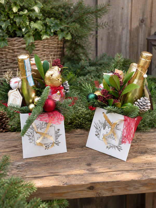 Kerst Cadeauarrangement met Bubbels