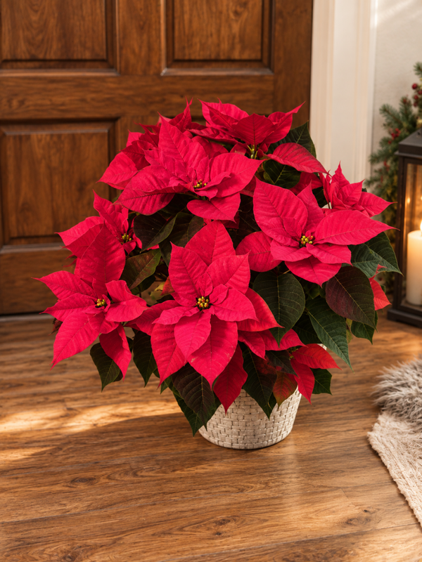 Kerstster Rood