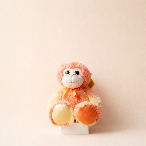 Pluchen Knuffel Aap Pastel