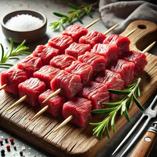 Arrosticini Bovins carton de 112 pcs surgelées