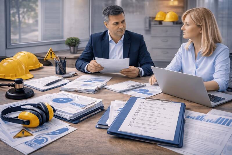 Préparation et suivi des documents de prévention et des plans d'action