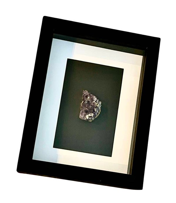 Amethist in lijst - 15x20 CM