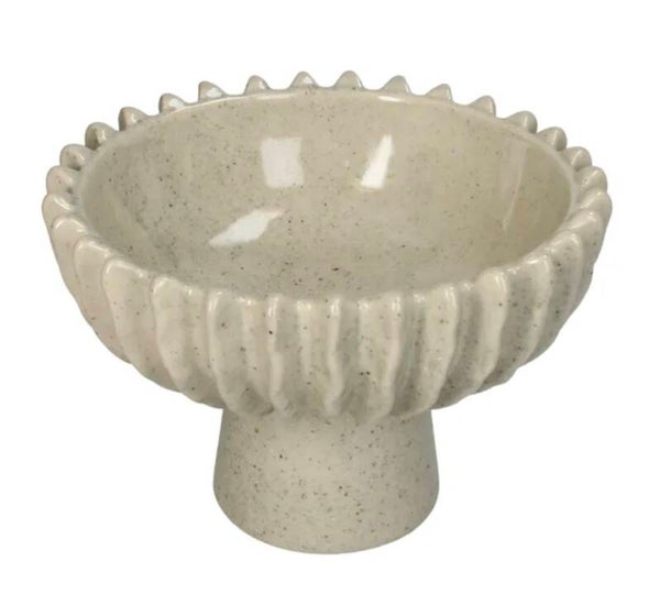 Schaal op voet Seff Beige - HD Collection