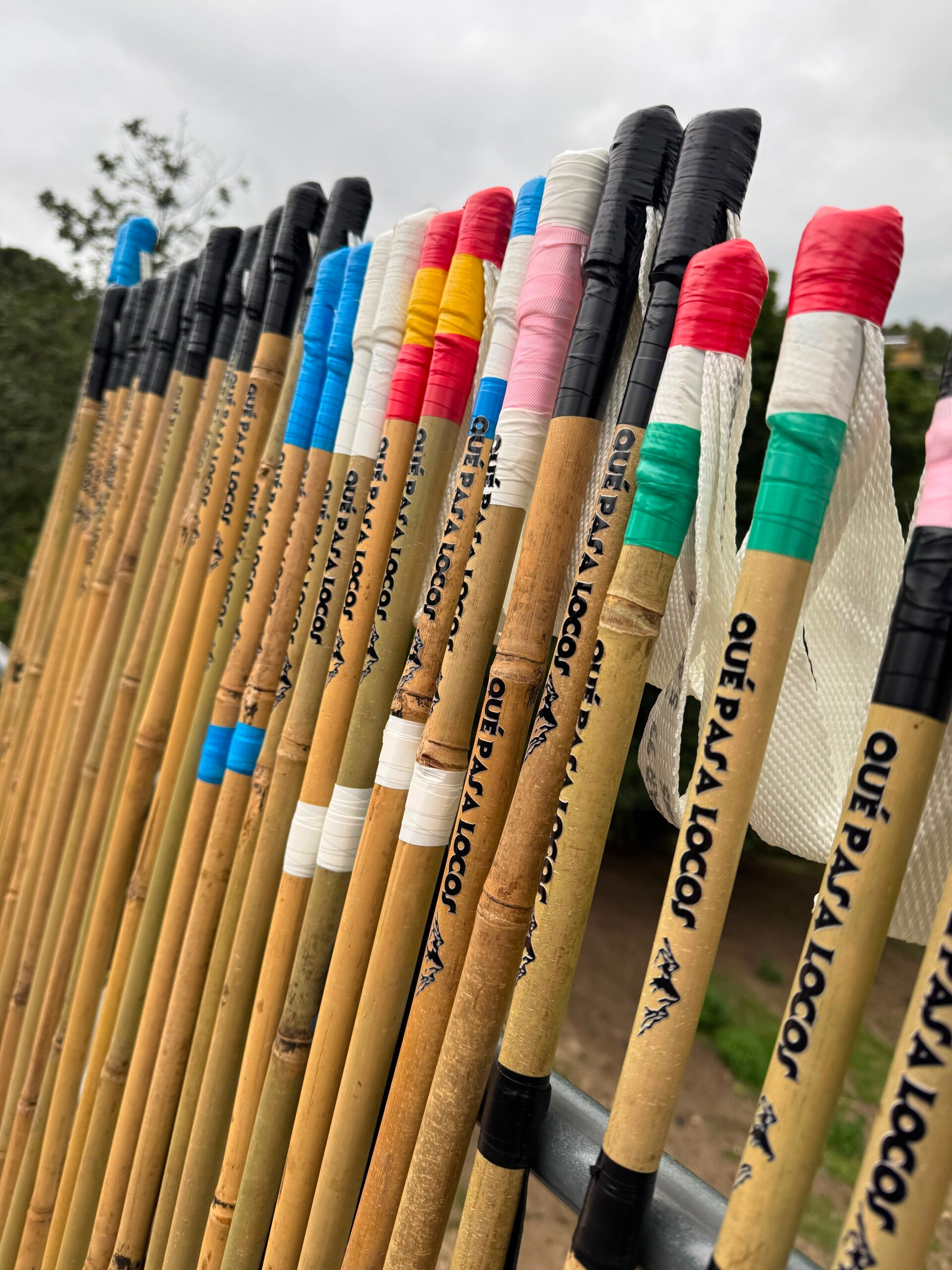 Bastones de Bambú - Multicolor