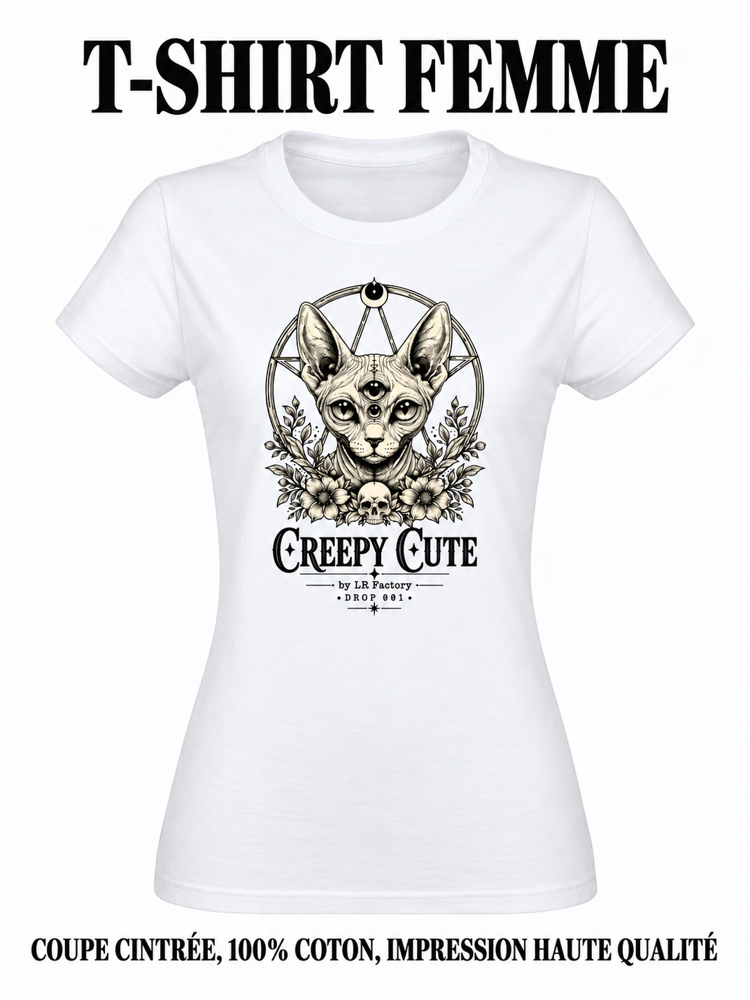 Tee-shirt Femme BLANC