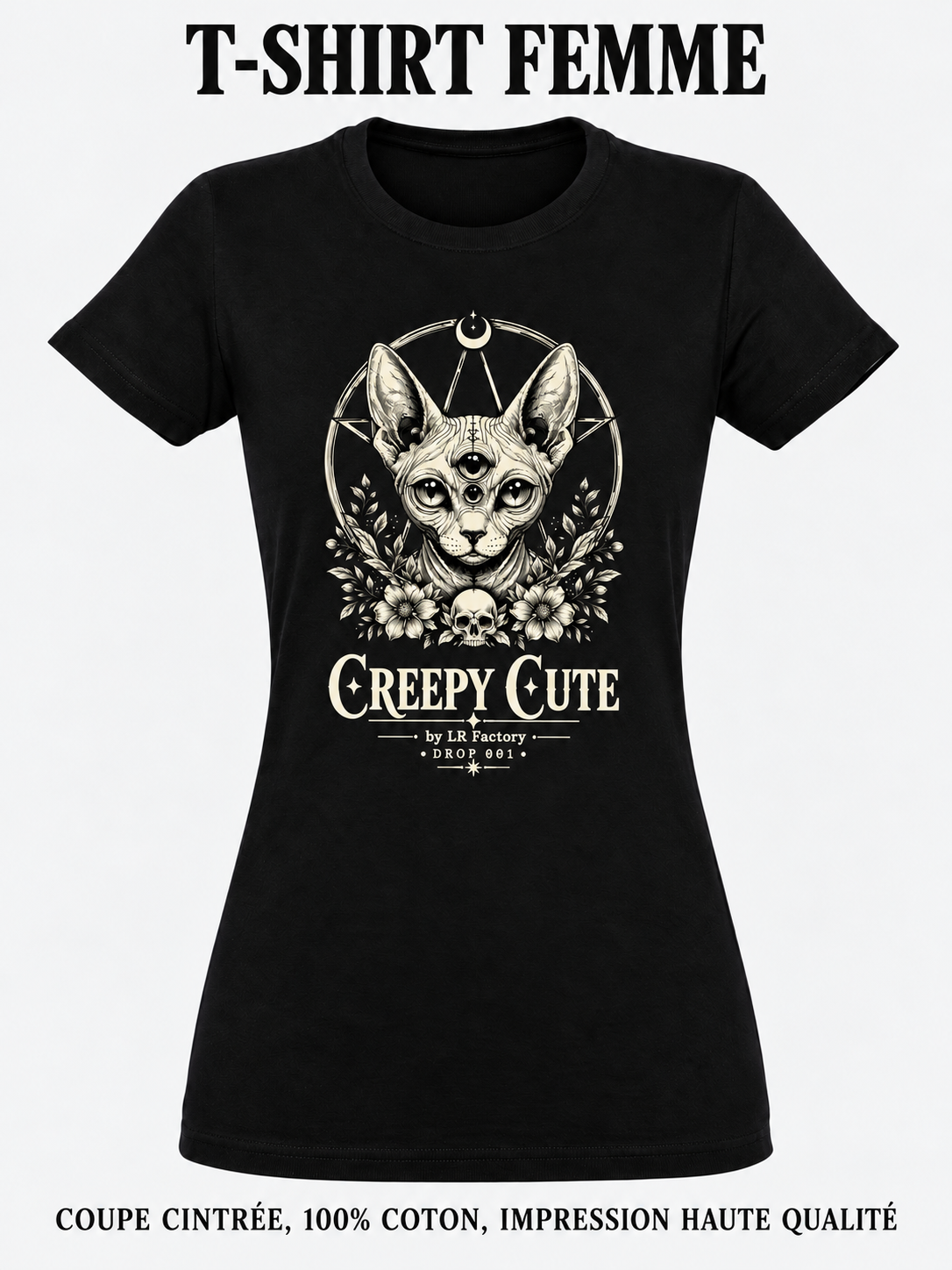 Tee-shirt Femme NOIR