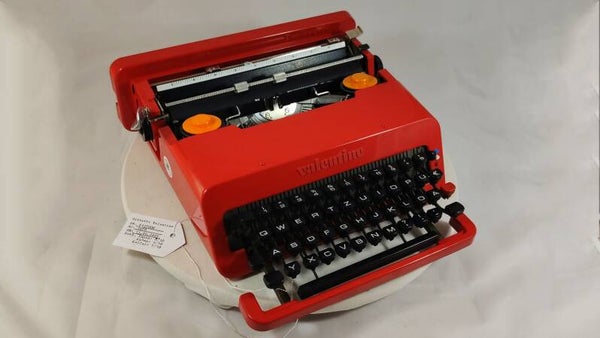 Olivetti Valentine von 1970 Schreibmaschine