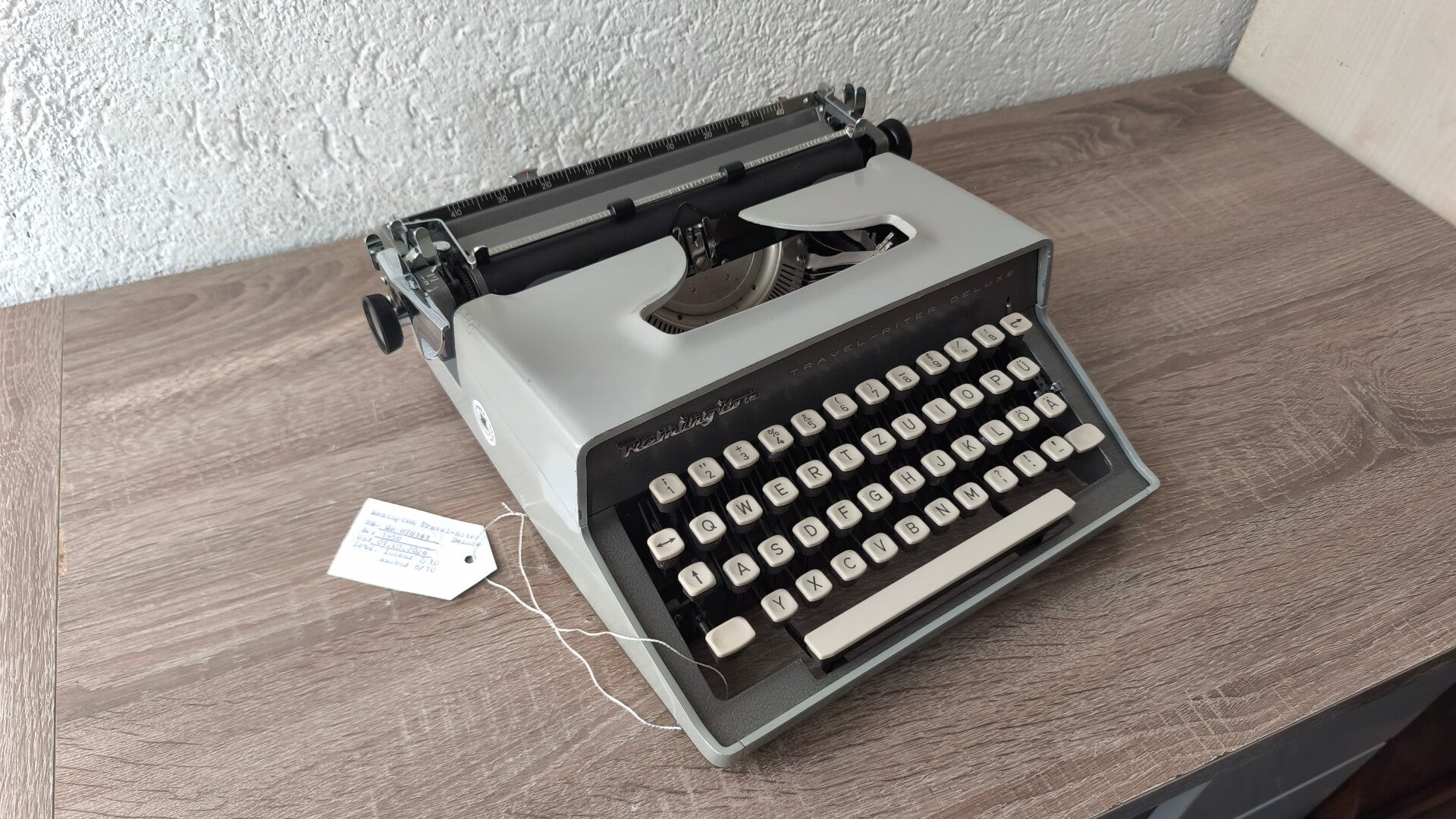 Remington Travel-Riter DeLuxe von 1958 Schreibmaschine