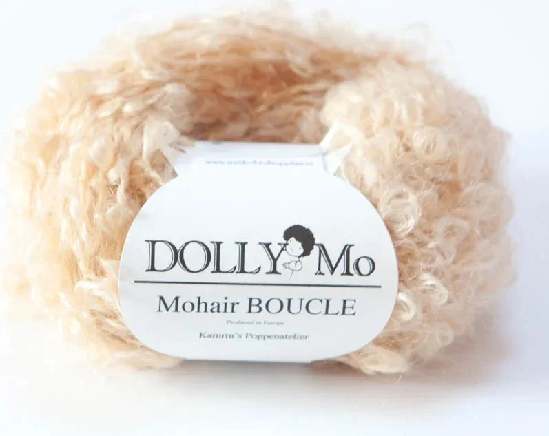Poppenhaar Mohair Bouclé
