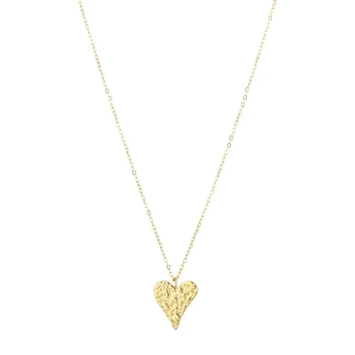 Big heart ketting