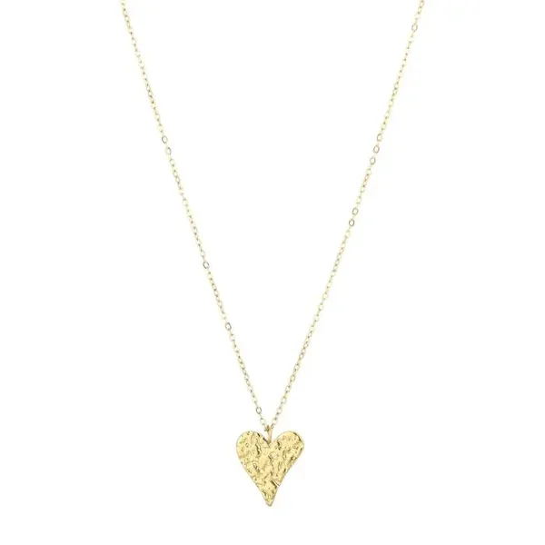 Big heart ketting