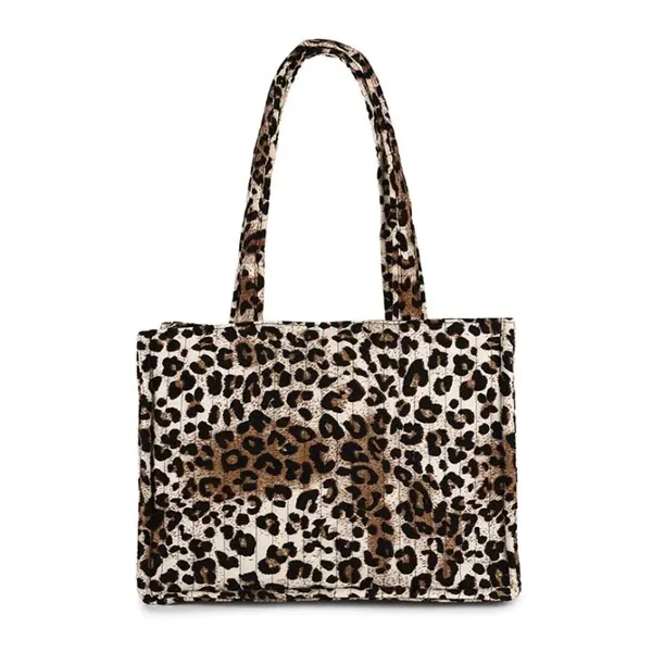 Leopard shopper