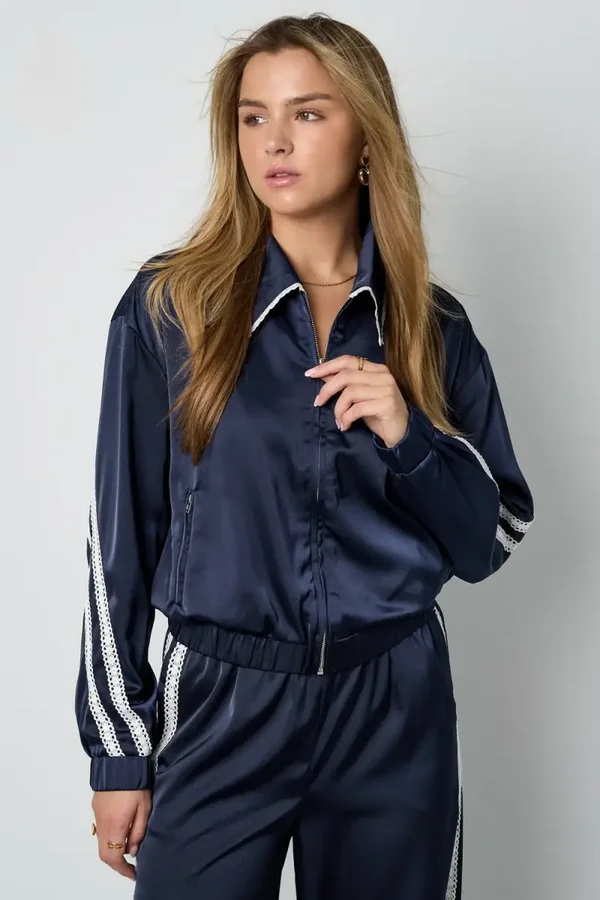 Sporty jacket navy