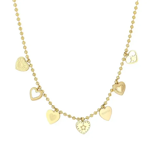 Switching heart bedelketting