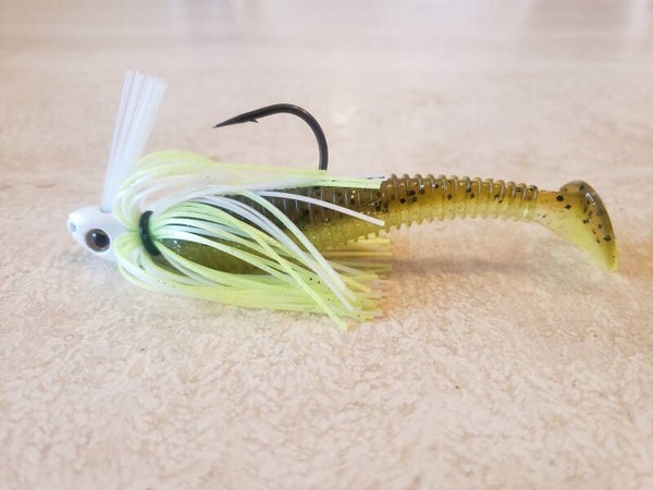 Joe's Ribbed Body Swim Jig. Sexy Sally. 1/4 OZ.