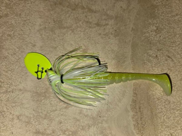 Joe's Custom Bladed Swim Jig. Sexy Sally. 3/8 oz.