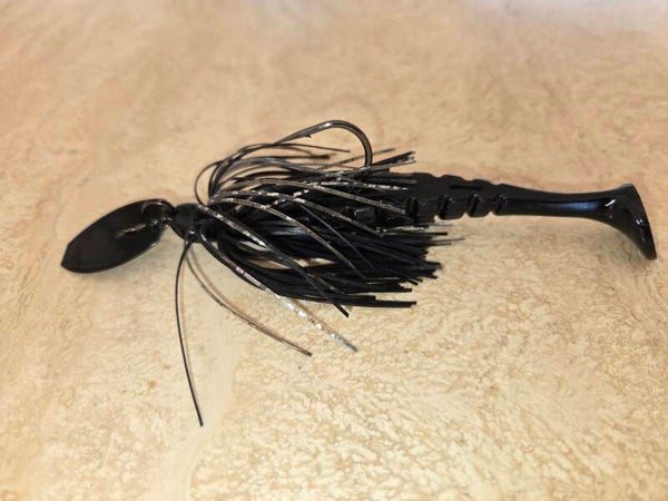 Joe's Custom Bladed Swim Jig. Captain Hook. 1/2 oz.