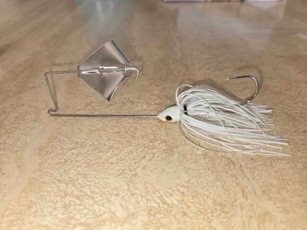 Joe's Pro Series Buzzbait. Ghost White. 3/8 oz.