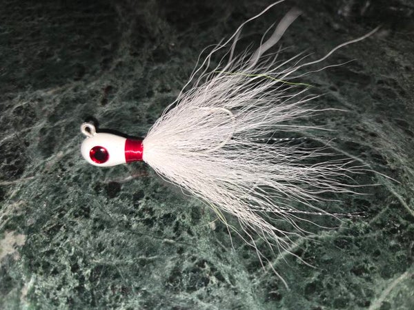 Joe's Magnum Surf Jigs. 3 oz. Ghost White.