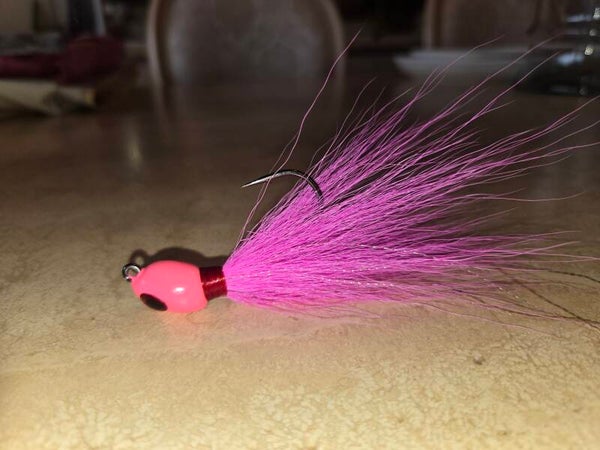 Joe's Surf Jigs. Flamingo Blast. 3/8 oz.