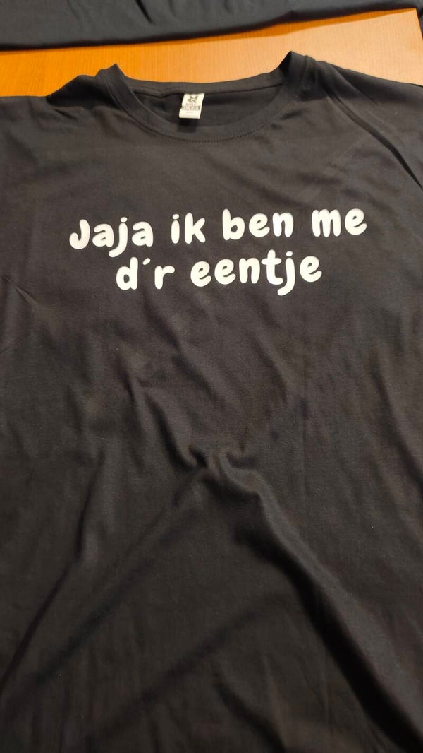 Ja ja ik ben me er eentje