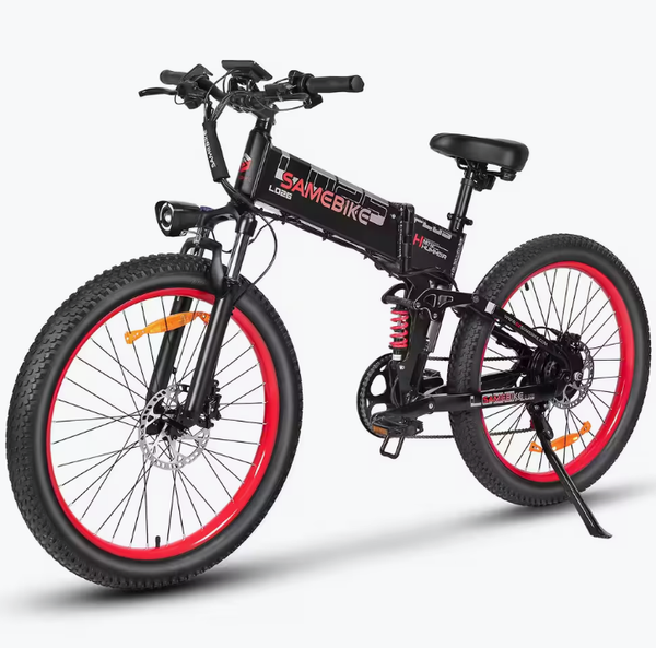 Bici elettrica SAMEBIKE LO26-Plus con batteria da 48 V 15 Ah
