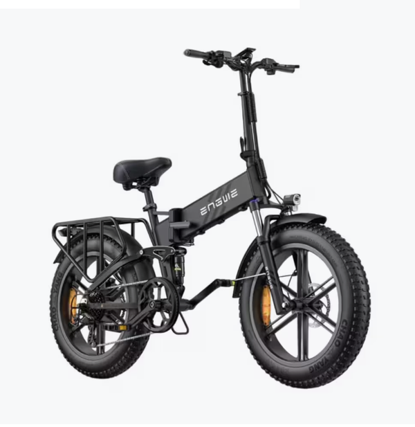 ENGWE E-bike ENGWE ENGINE PRO 2.0-Motore 750W Batteria 48V16AH Sospensione Totale-Nero