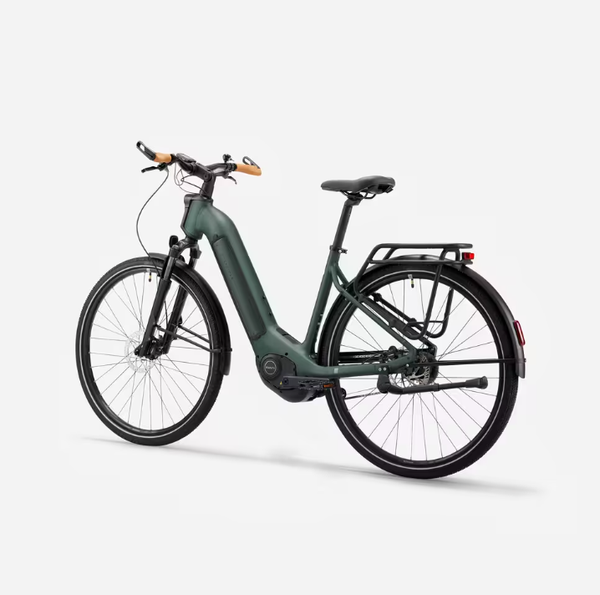 Bici trekking elettrica a pedalata assistita automatica E-ACTV 900 Owuru brown