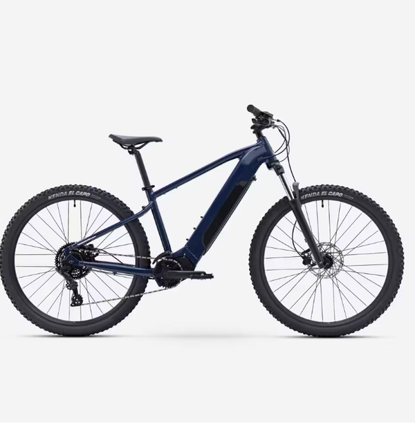 ROCKRIDER Bici MTB elettrica a pedalata assistita E-EXPL 140 blu 29" - Batteria 499 Wh